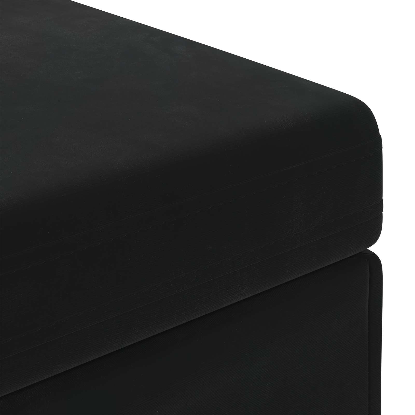Stolica Crna 81 x 41 x 40 cm Svileni i Fino Radeći Drvo
