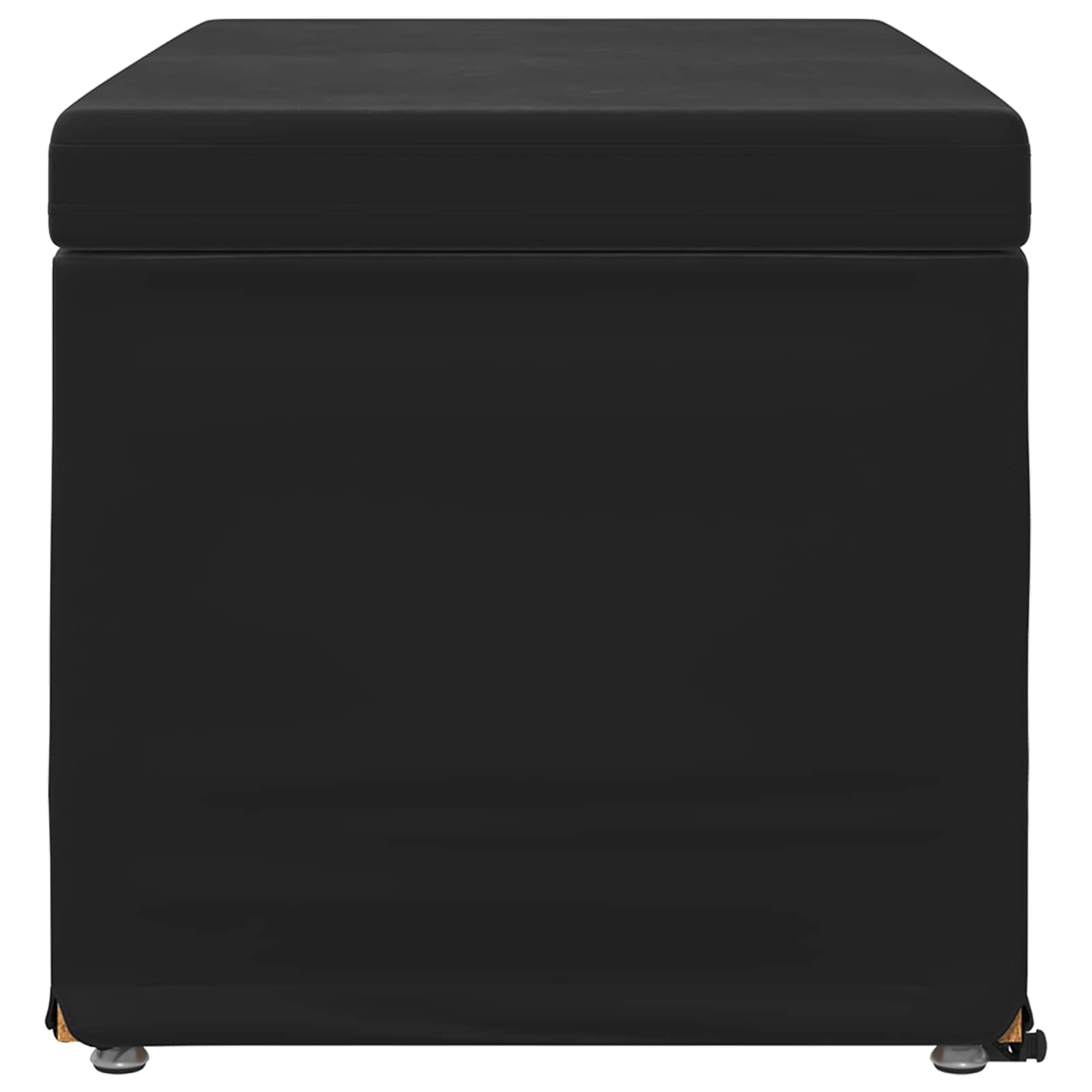 Stolica Crna 81 x 41 x 40 cm Svileni i Fino Radeći Drvo