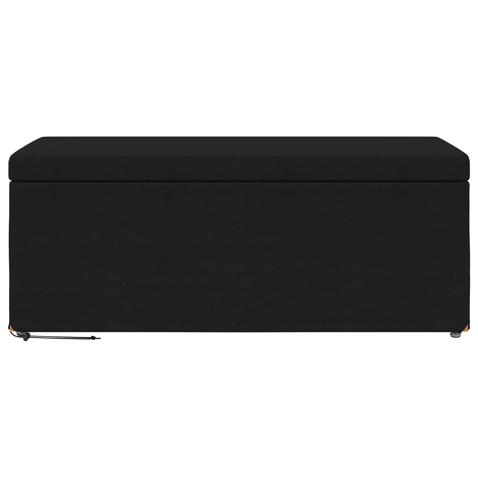 Stolica Crna 101 x 41 x 40 cm Tkanina i konstruirano drvo