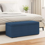 Stolica Plava 101 x 41 x 40 cm Tkanina i konstruirano drvo