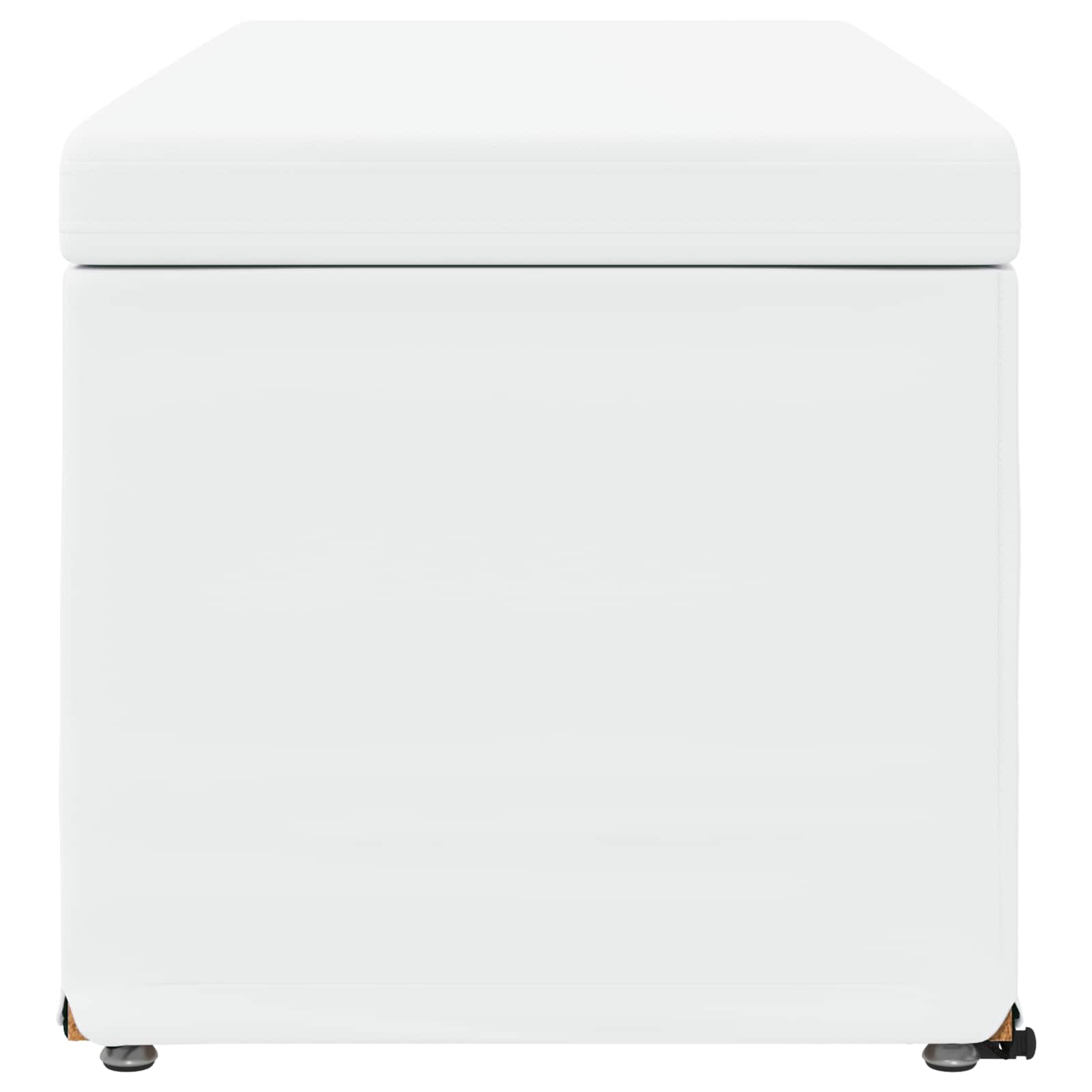 Stolica Bijelo 101 x 41 x 40 cm Umjetna Koža i Fino Radeći Drvo