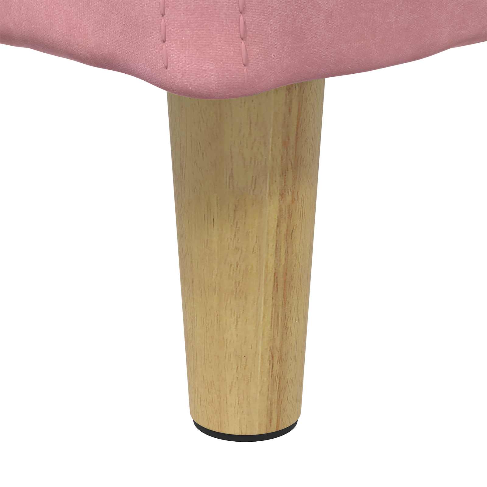 Otoman za pohranu s jastukom Ružičasta 80 x 80 x 45 cm Baršun