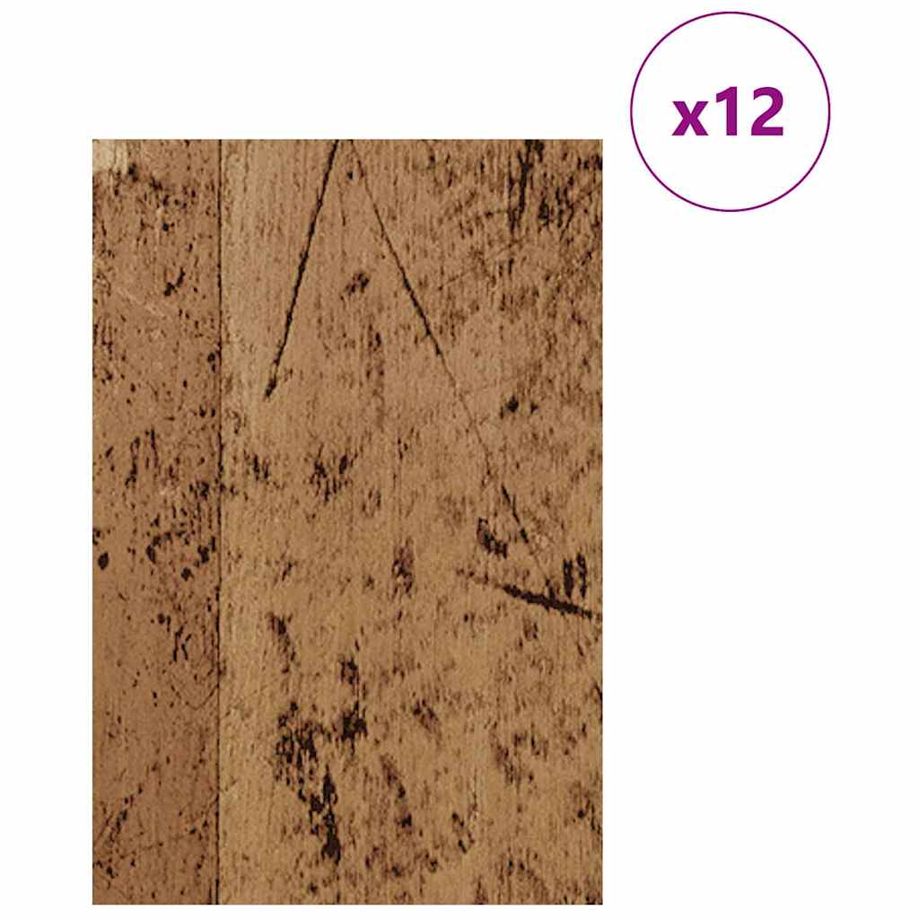 Dekor Paneli 12 pcs Staro drvo 40 x 60 x 0.27 cm