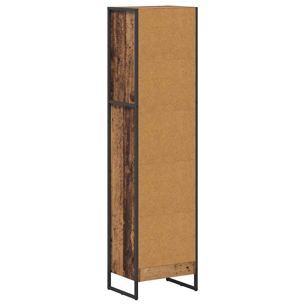 Ormarić za knjige Staro drvo 40 x 30 x 155 cm Konstruirano drvo