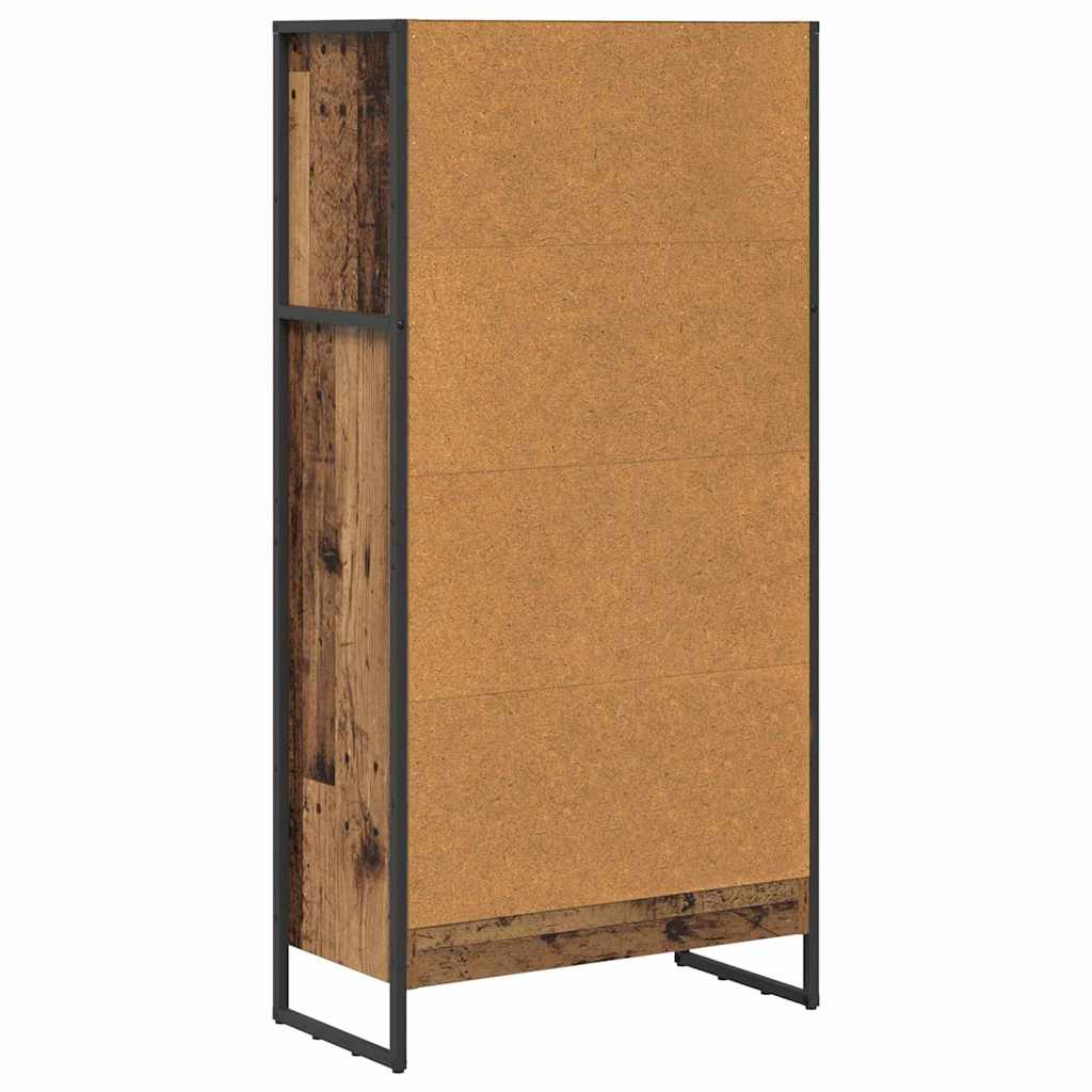 Ormarić za knjige Staro drvo 60 x 30 x 121 cm Konstruirano drvo