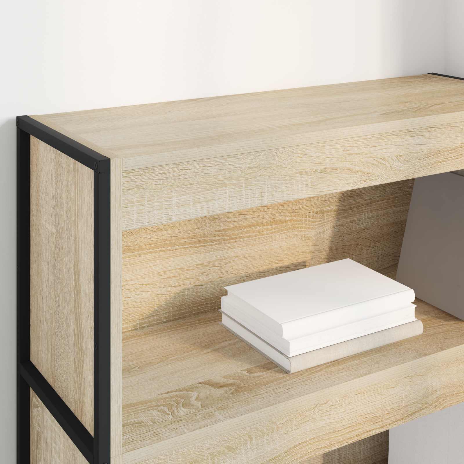Ormarić za knjige Sonoma 80 x 30 x 121 cm Konstruirano drvo