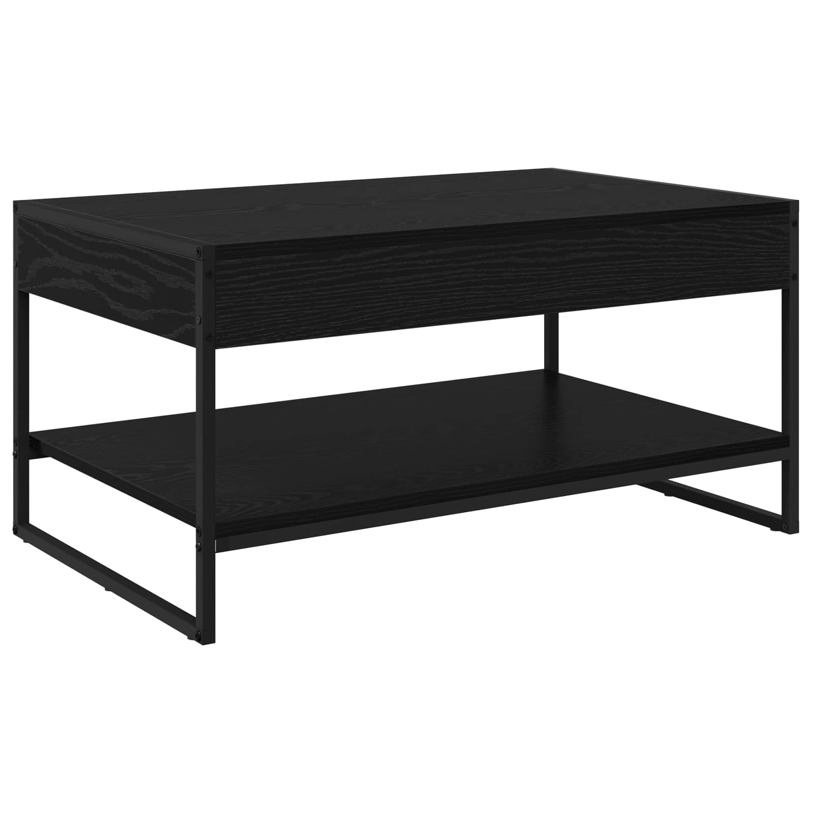 Kava Stol Crni hrast 80 x 50 x 40 cm Konstruirano drvo