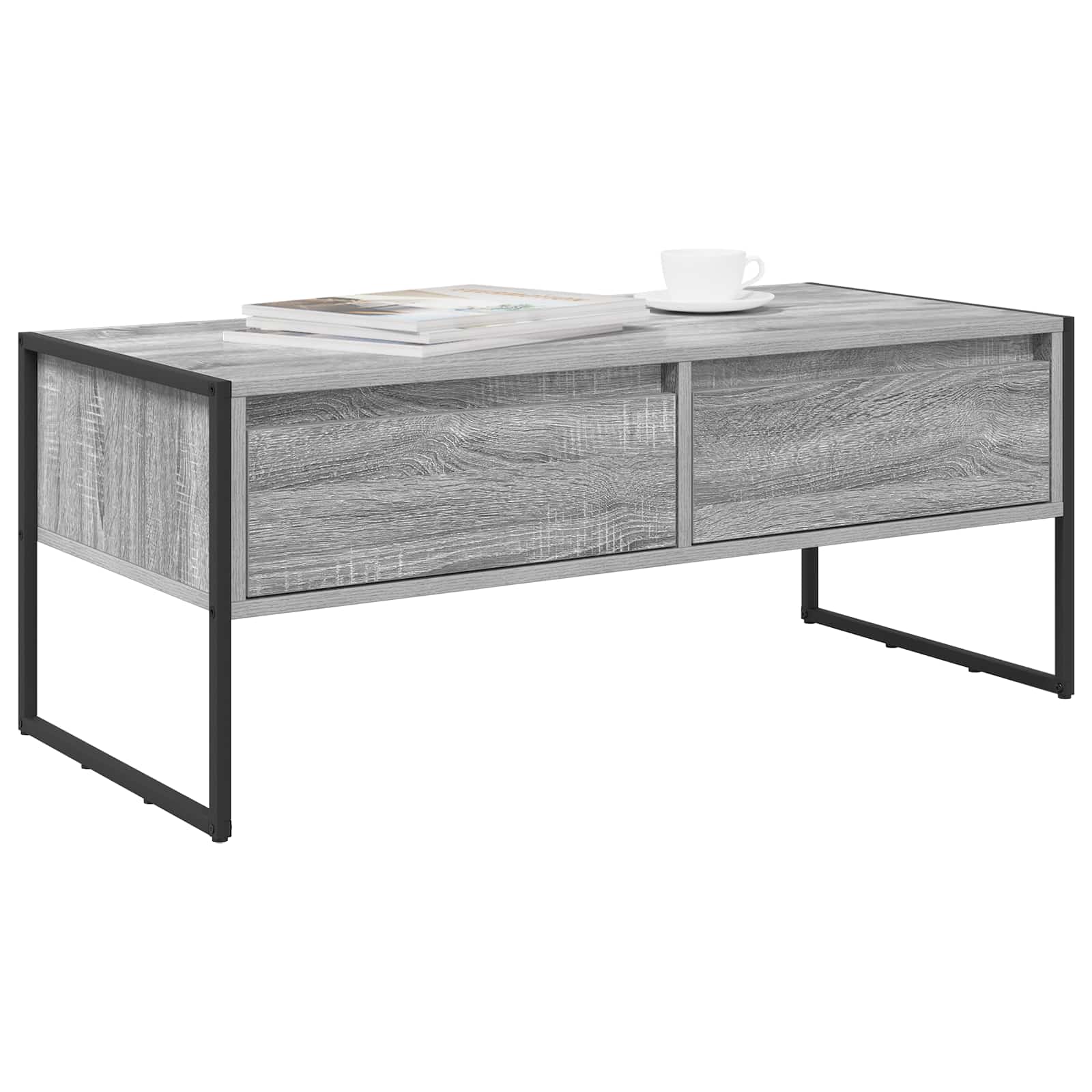Kava Stol Siva Sonoma 100 x 46 x 40 cm Konstruirano drvo