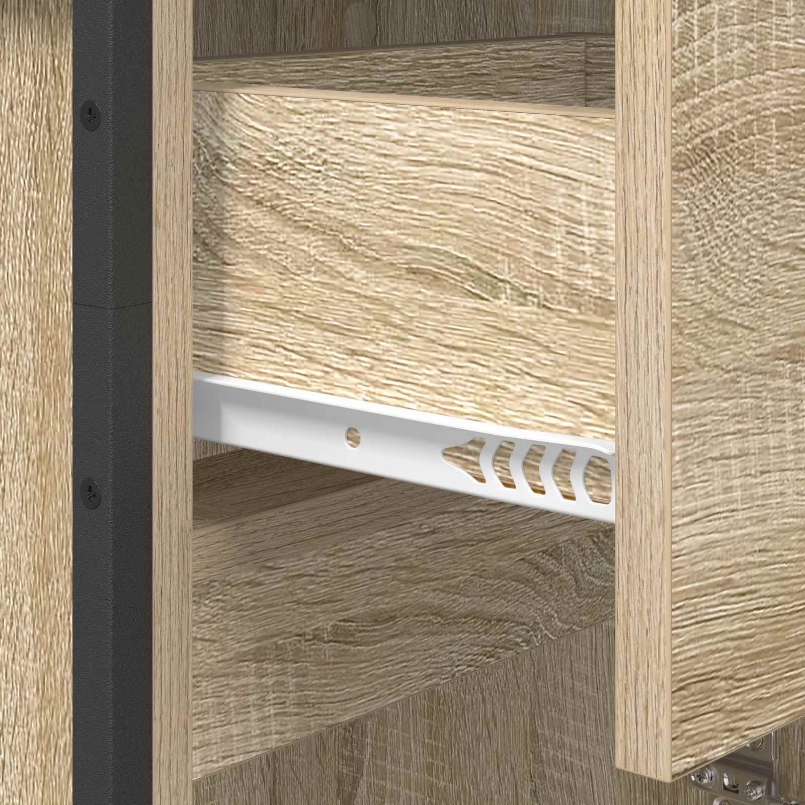 Kupaonski ormar Sonoma 40 x 30 x 180 cm Konstruirano drvo