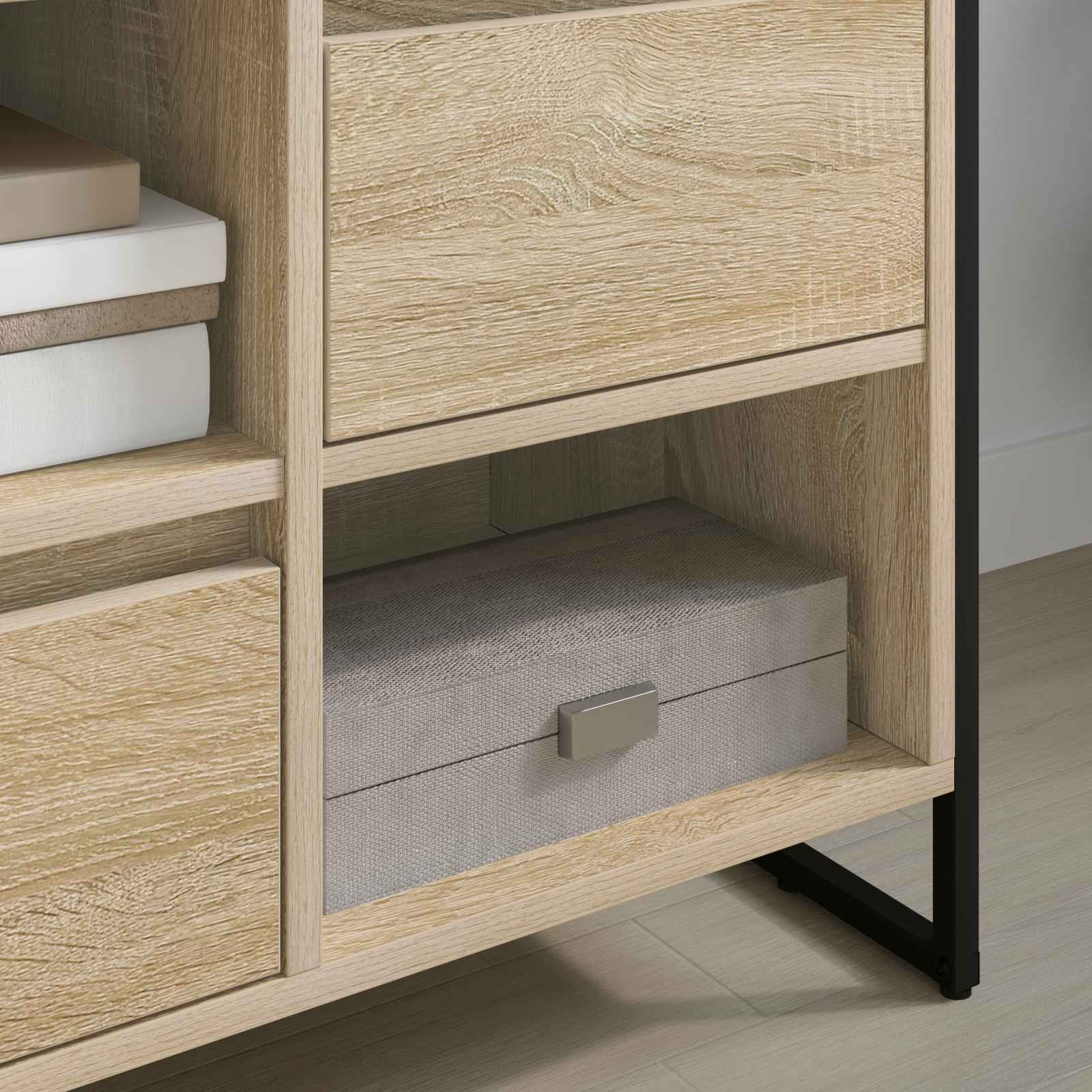 TV ormar s ladicama Sonoma 100 x 36 x 49,5 cm Konstruirano drvo