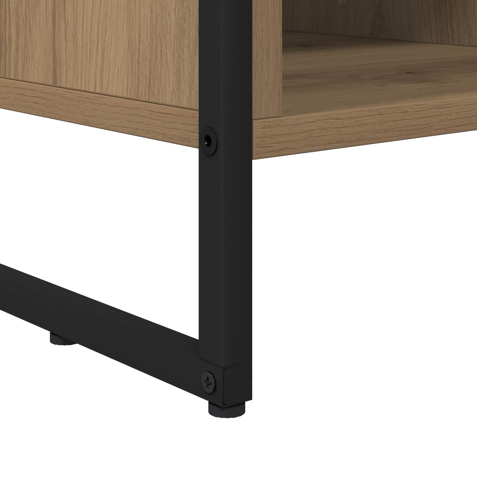 TV ormar s ladicama Umjetnička hrastovina 100 x 36 x 49,5 cm
