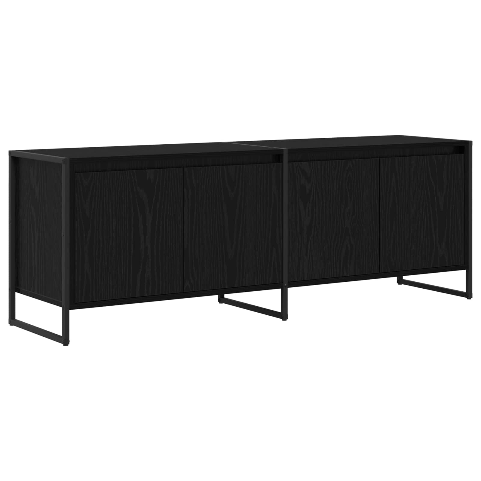 TV ormar Crni hrast 140 x 36 x 49.5 cm Konstruirano drvo