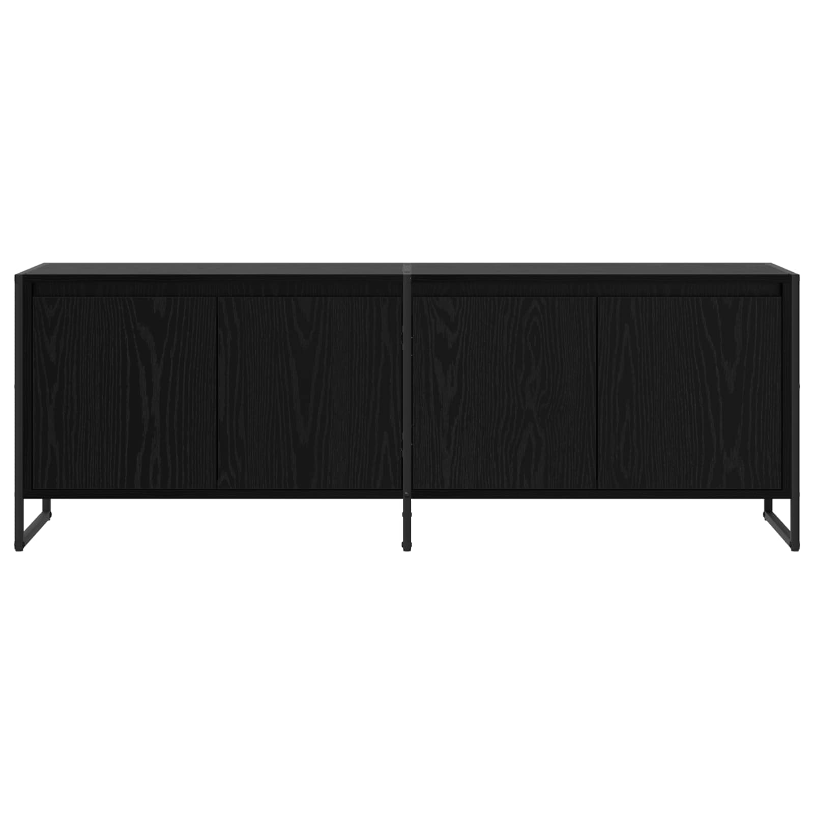 TV ormar Crni hrast 140 x 36 x 49.5 cm Konstruirano drvo