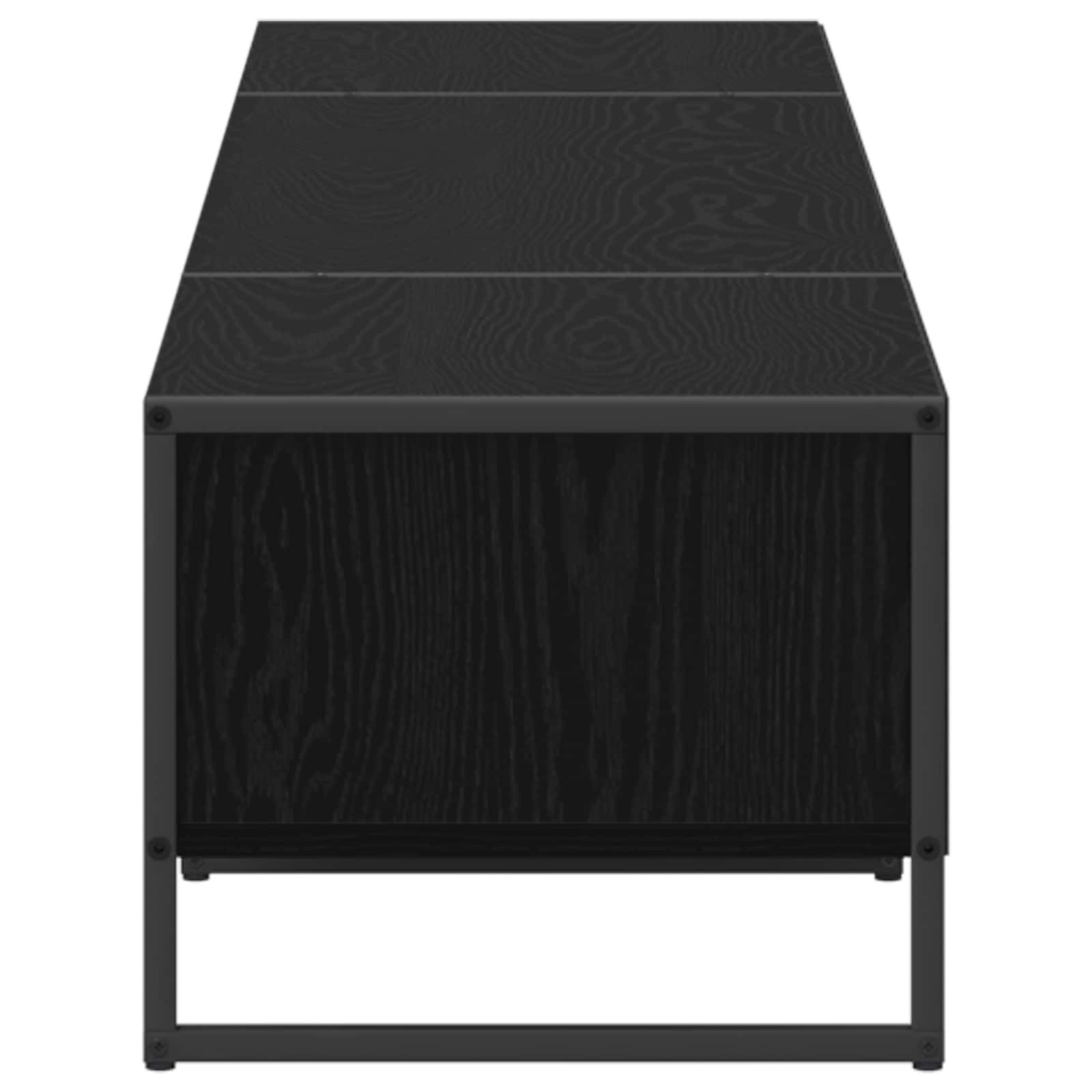 TV ormar Crni hrast 170.5 x 36 x 30.5 cm Konstruirano drvo