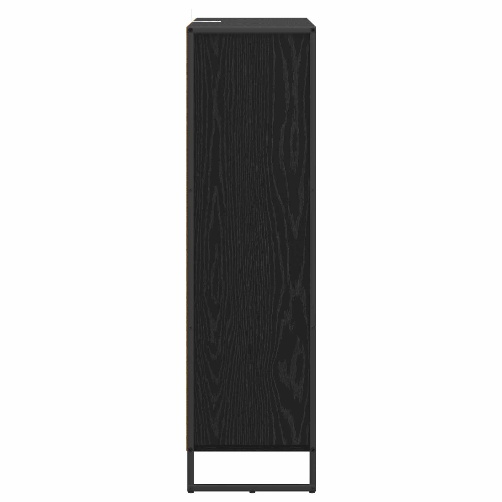 Ormarić za knjige Crni hrast 99.5 x 30 x 108.5 cm