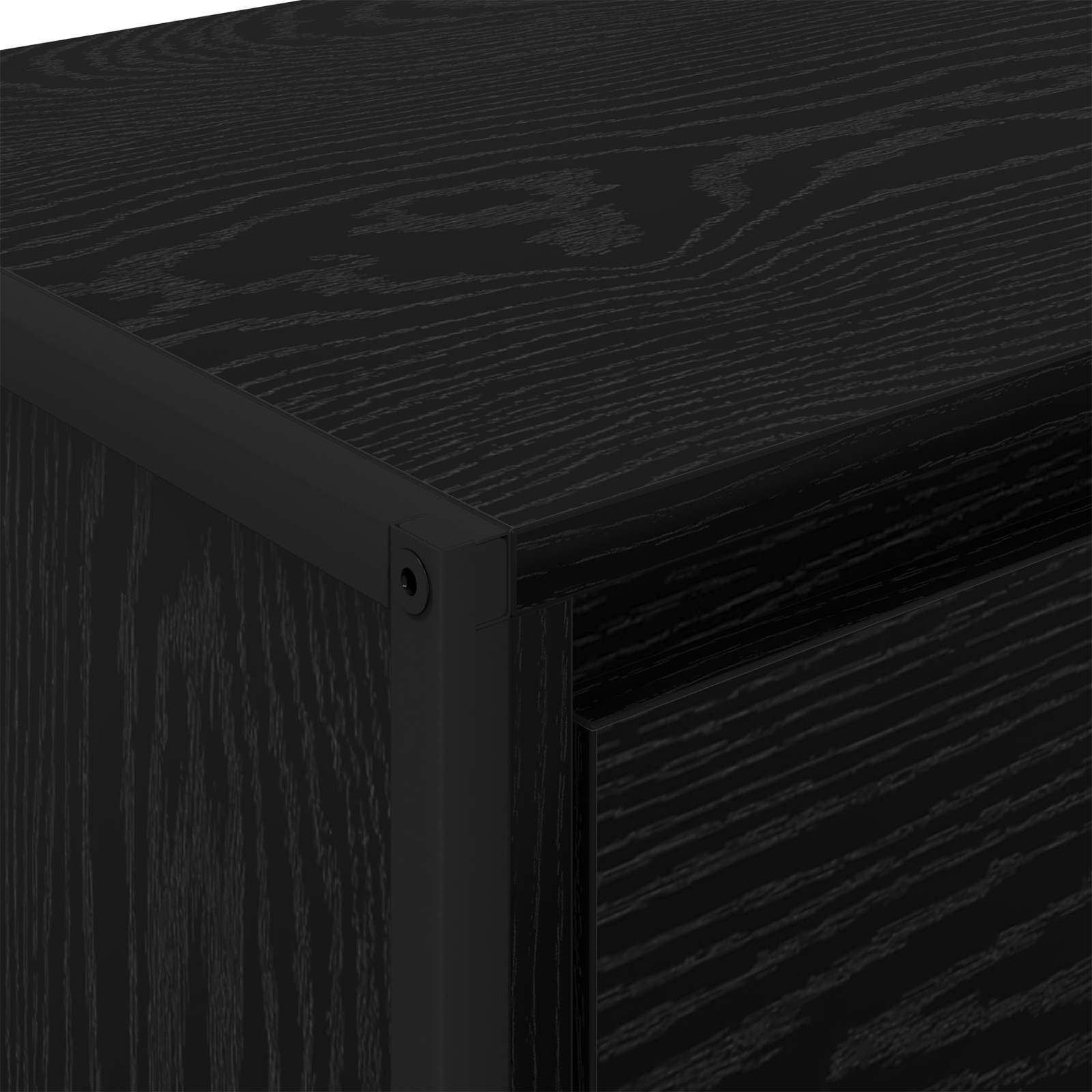 Kreveta Crni hrast 42 x 36 x 75.5 cm Konstruirano drvo