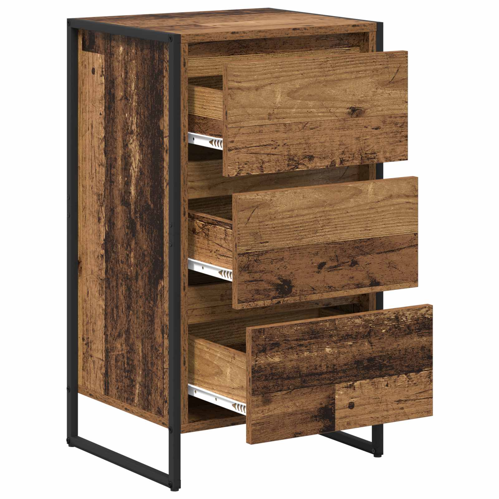 Kreveta Staro drvo 42 x 36 x 75.5 cm Konstruirano drvo