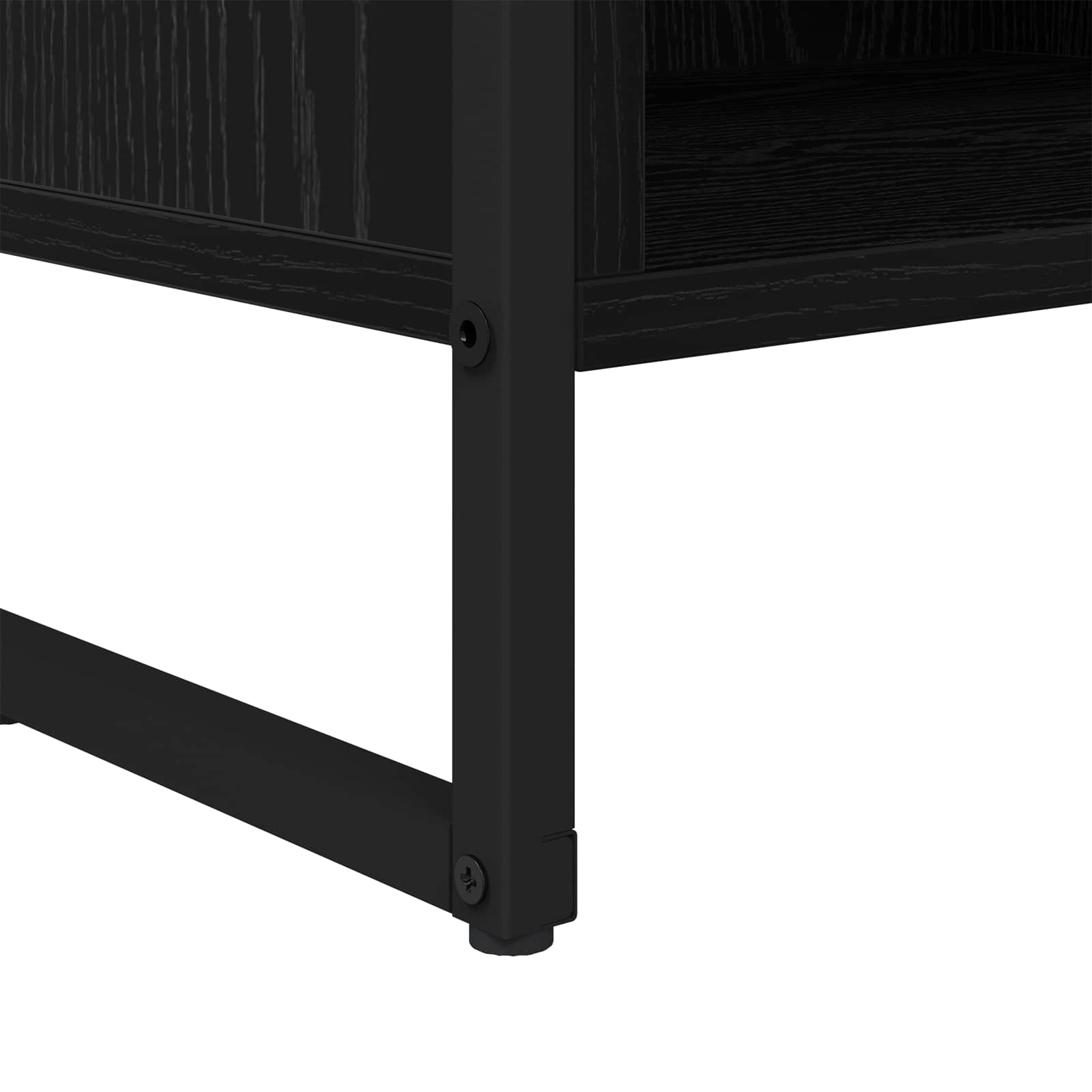 TV ormar 100 x 36.5 x 30.5 cm Crni hrast Konstruirano drvo