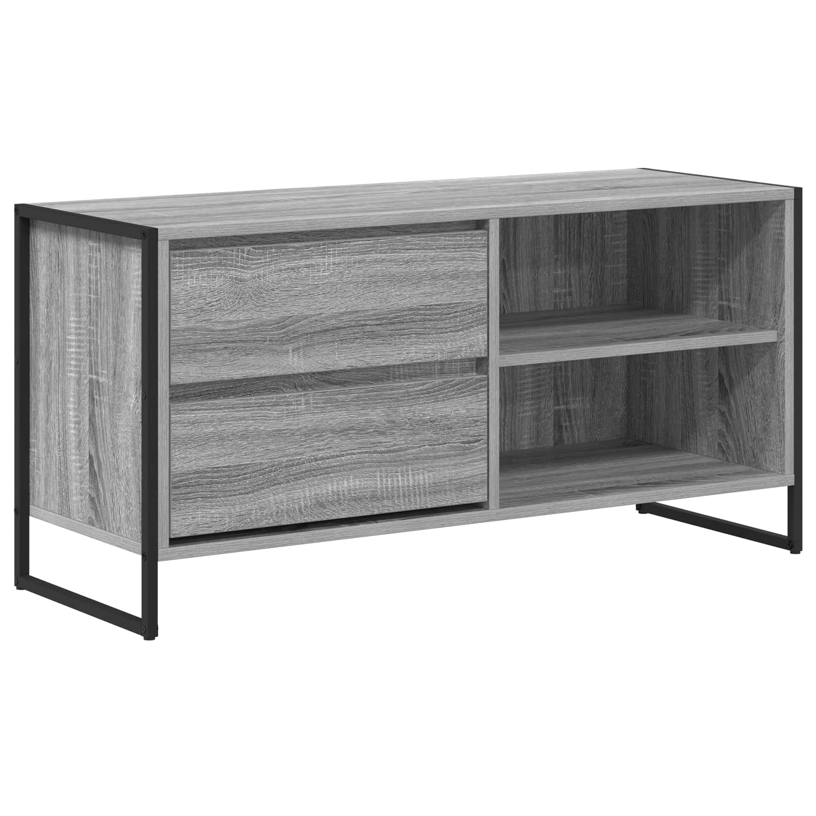 TV ormar Siva Sonoma 100 x 36 x 49,5 cm Konstruirano drvo