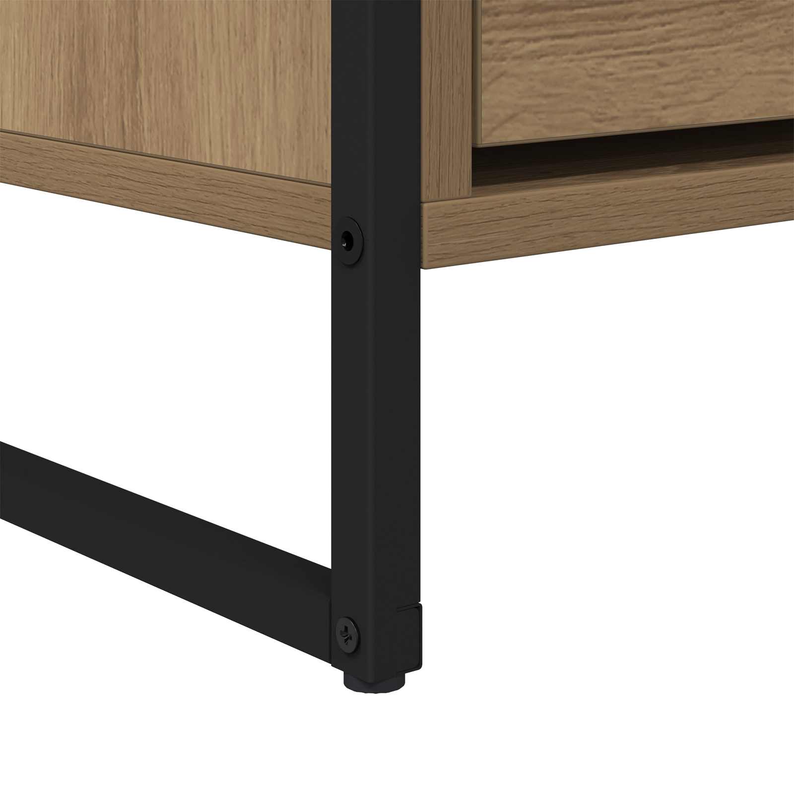TV ormar s ladicama Umjetnička hrastovina 100 x 36 x 49,5 cm