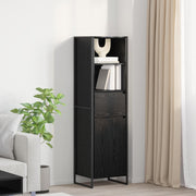 Ormarić za knjige s ladicama Crni hrast 43 x 36 x 150.5 cm