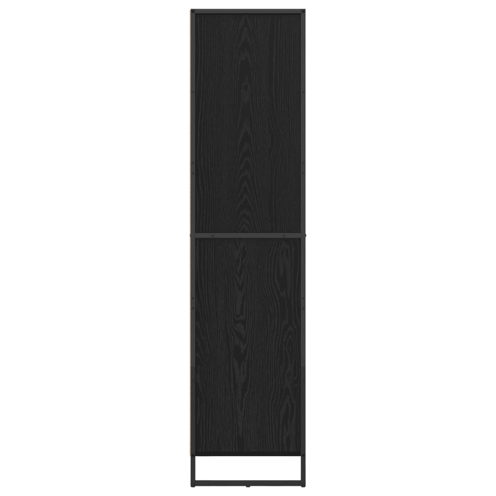 Ormarić za knjige s ladicama Crni hrast 43 x 36 x 150.5 cm