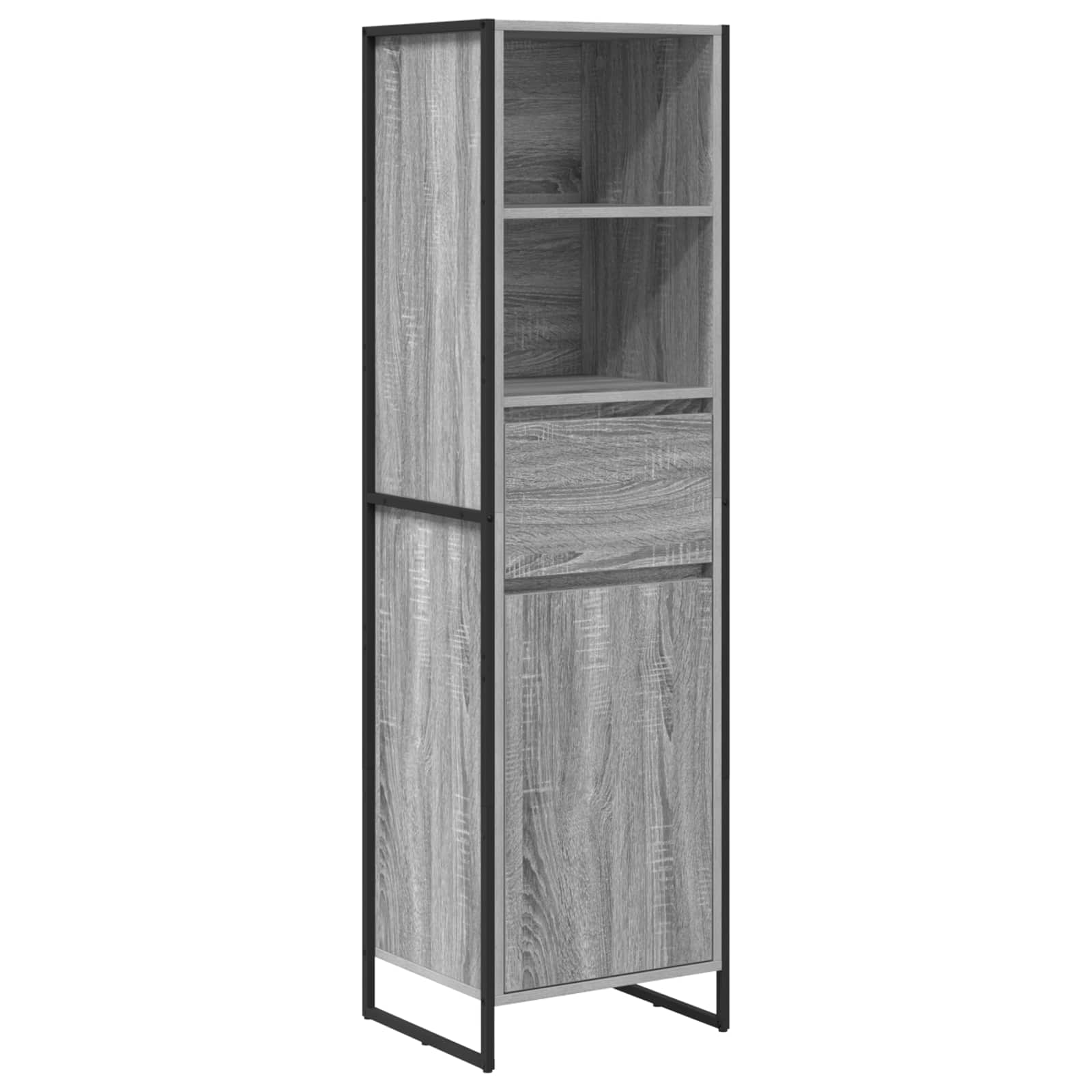 Ormarić za knjige s ladicama Siva Sonoma 43 x 36 x 150.5 cm