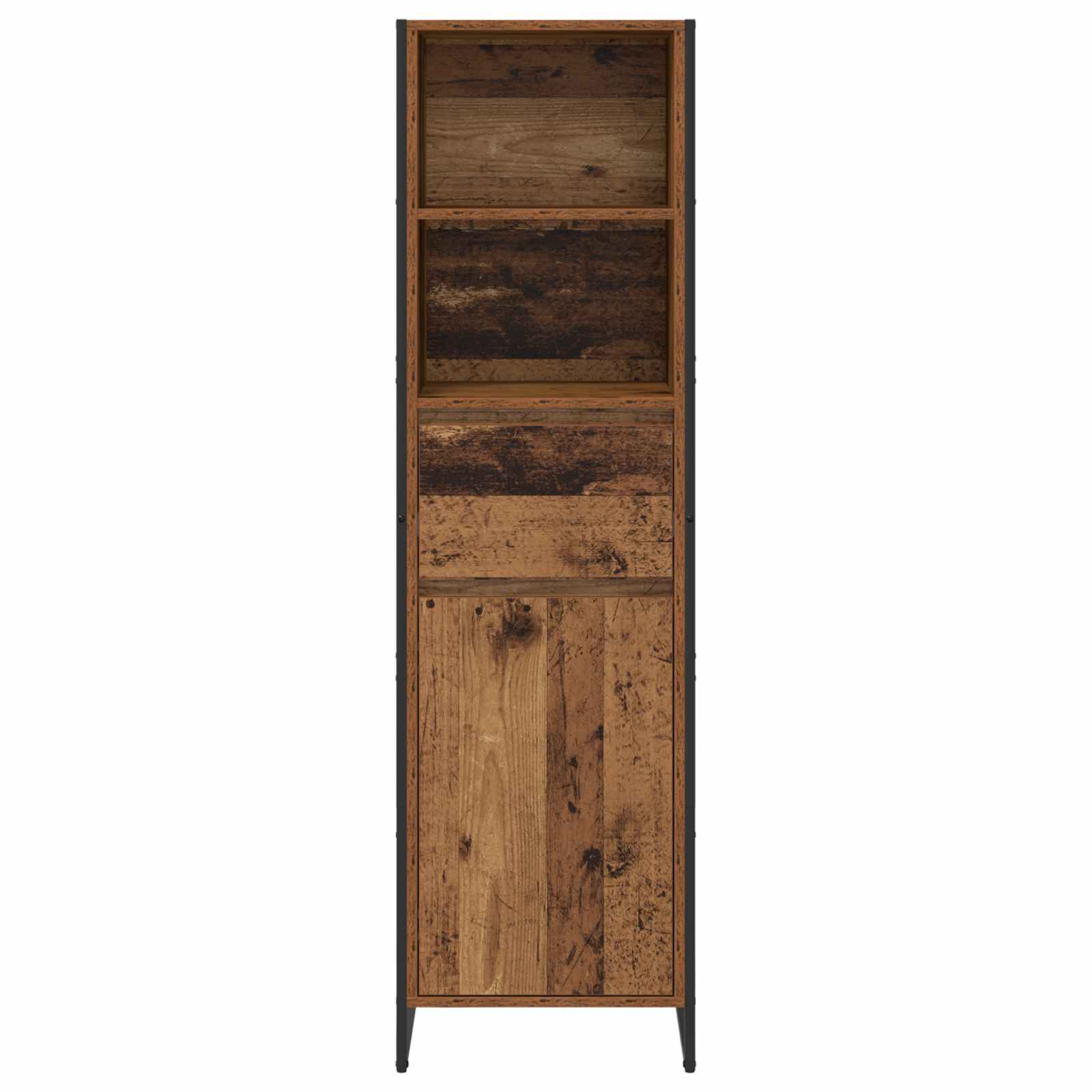 Ormarić za knjige s ladicama Staro drvo 43 x 36 x 150.5 cm