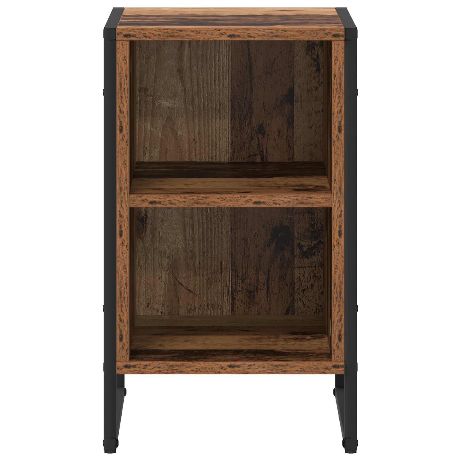 Noćni ormarić 2 pcs Staro drvo 39.5 x 30 x 50 cm