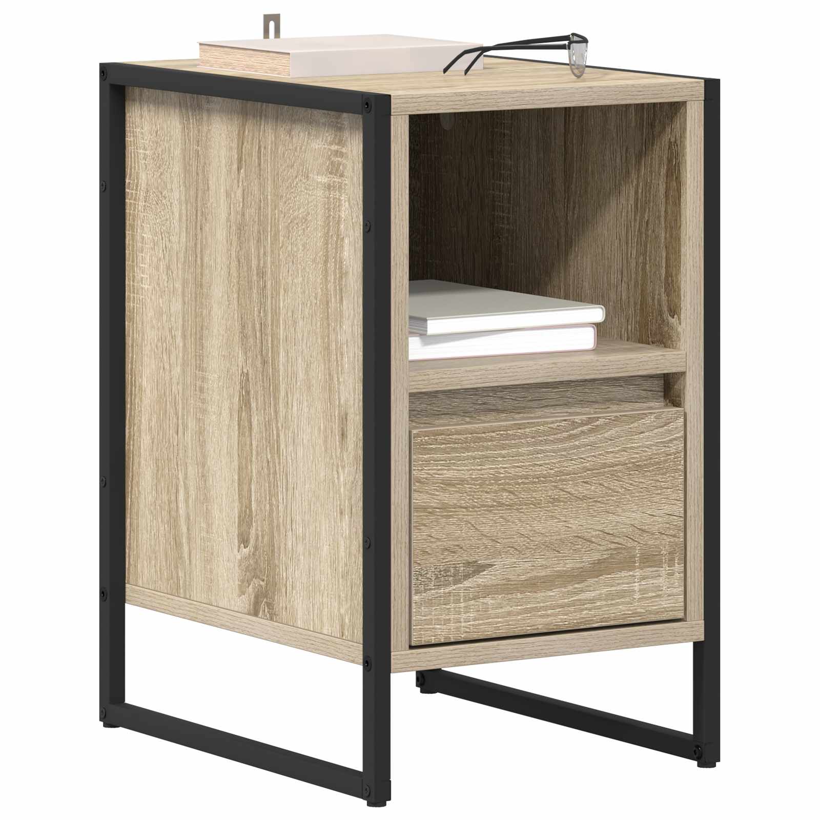 Noćni ormarić 2 pcs Sonoma 39,5 x 30 x 50 cm Konstruirano drvo