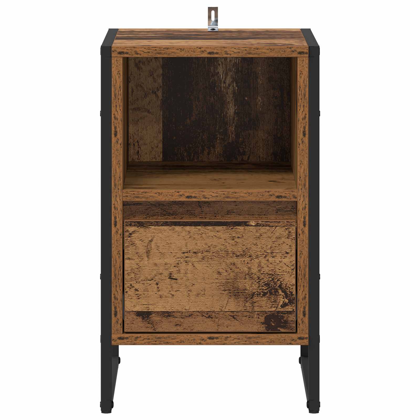 Noćni ormarić s ladicama 2 pcs Staro drvo 39,5 x 30 x 50 cm