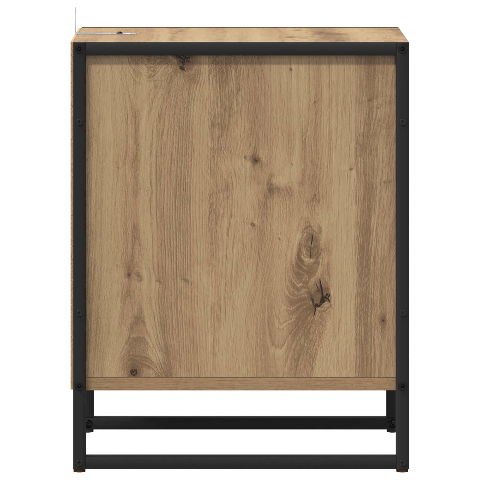 Noćni ormarić 2 pcs Umjetnička hrastovina 39,5 x 30 x 50 cm
