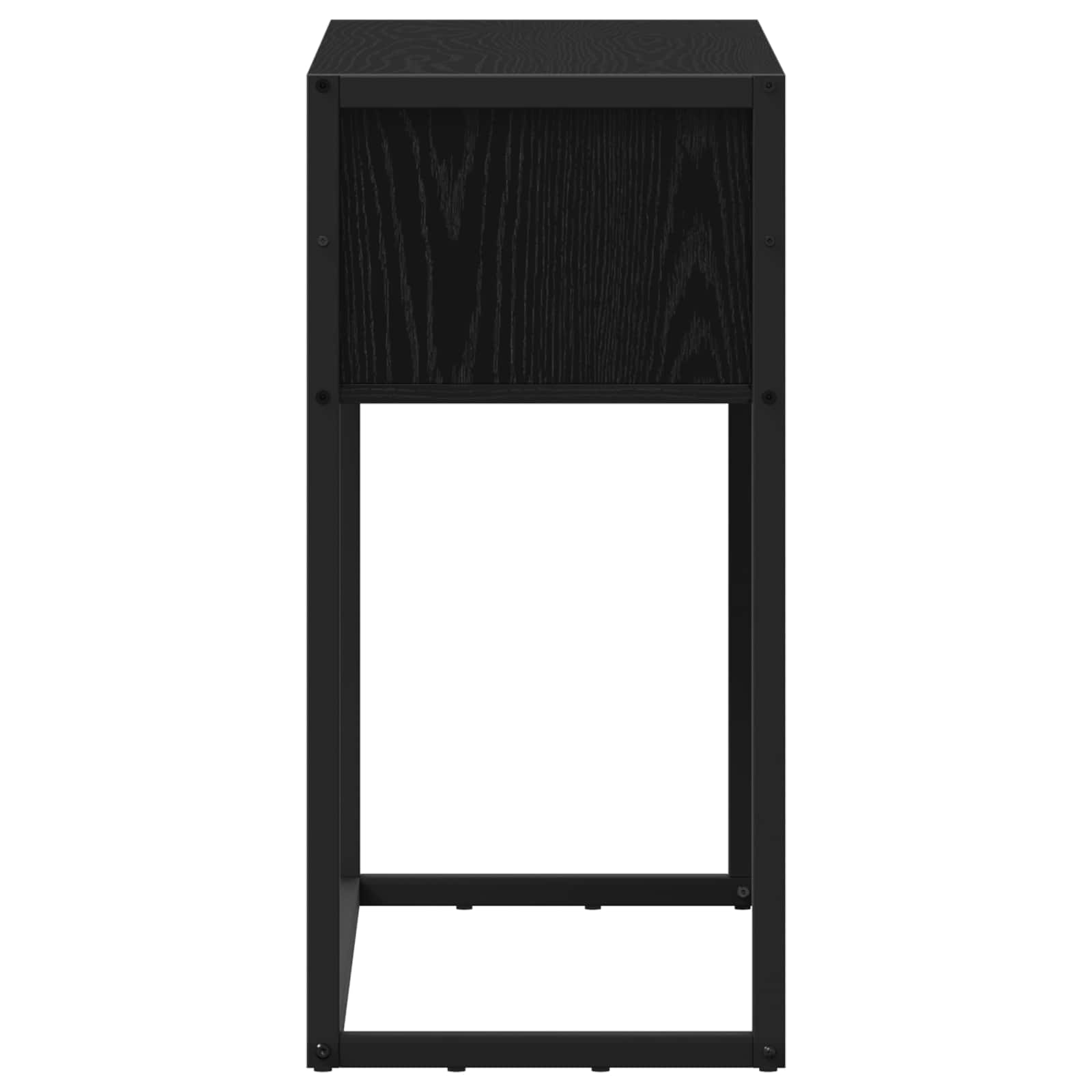 Konačna Stolić Crni hrast 100 x 36 x 75 cm Konstruirano drvo