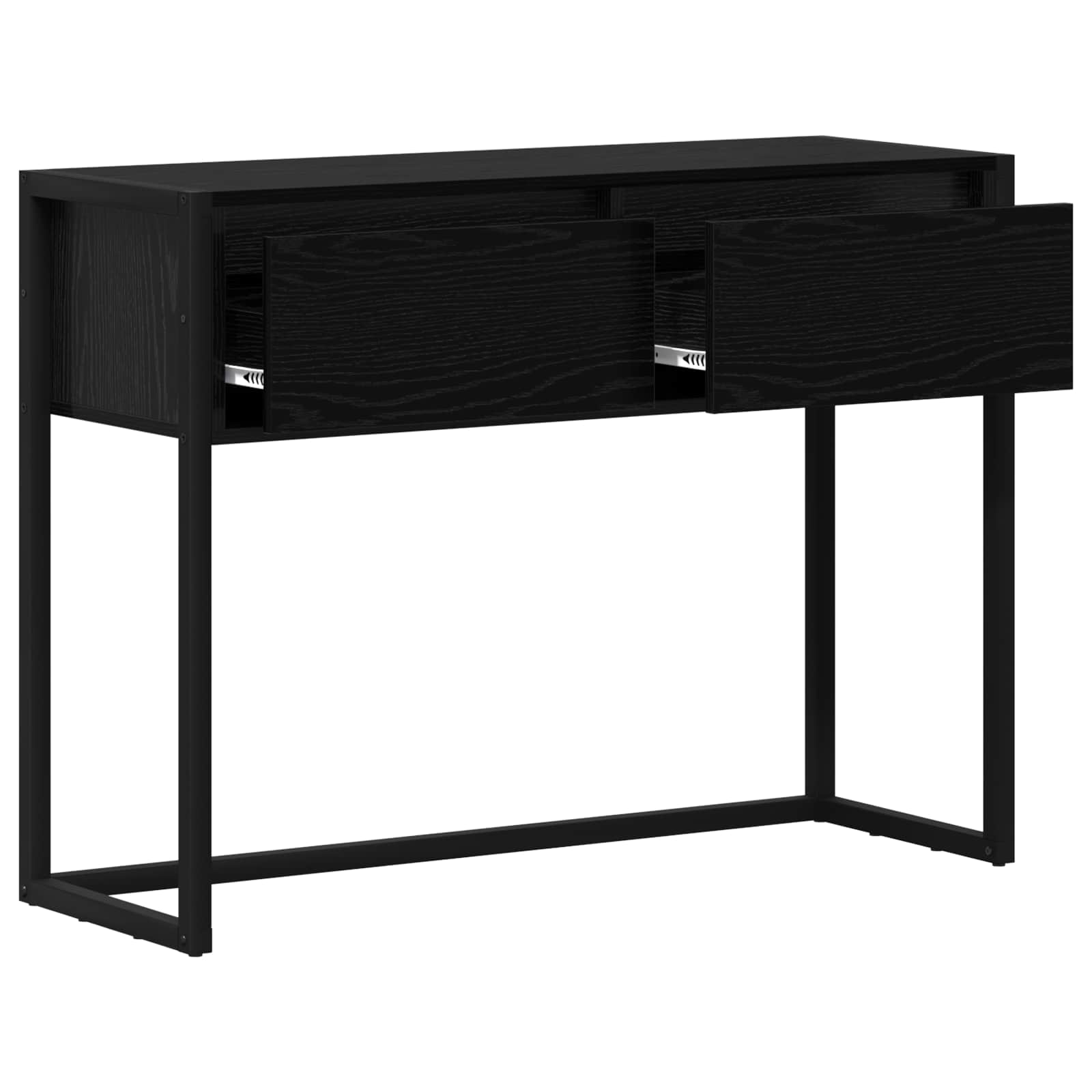 Konačna Stolić Crni hrast 100 x 36 x 75 cm Konstruirano drvo
