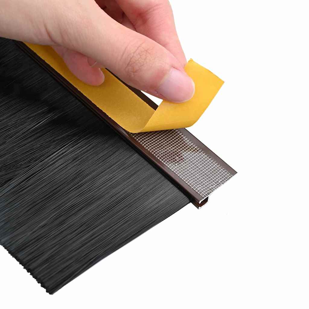 Samoljepljivi pečati za vrata 6 pcs Smeđa 100 cm