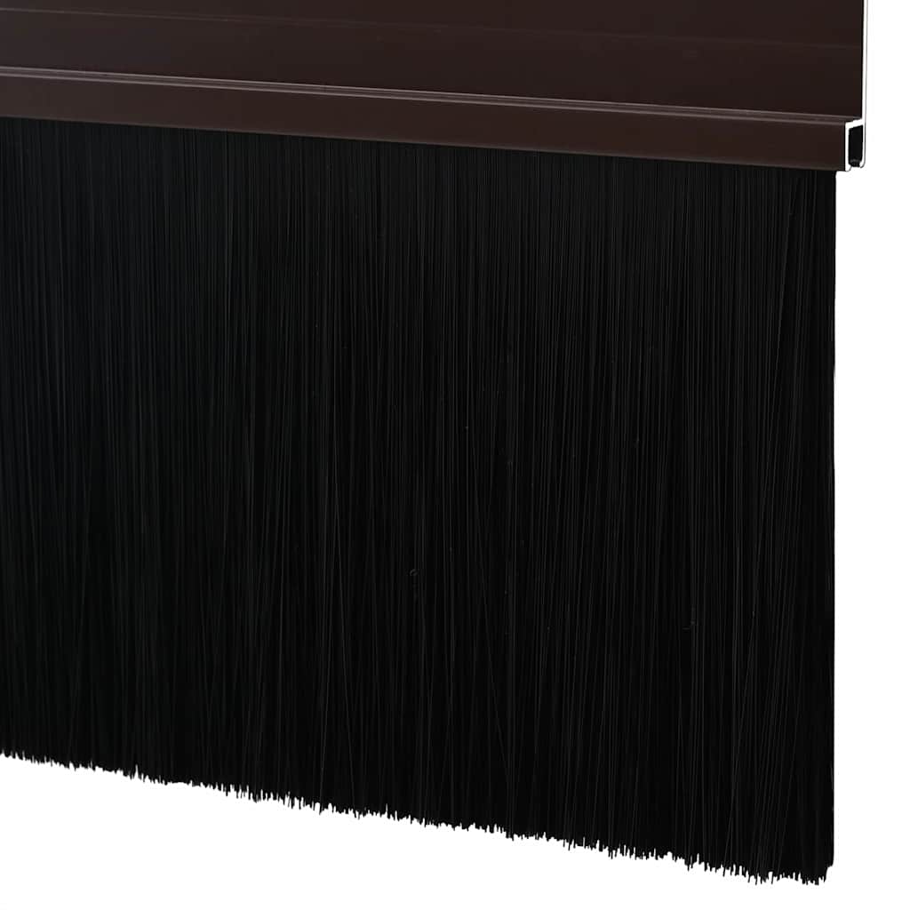 Samoljepljivi pečati za vrata 6 pcs Smeđa 100 cm
