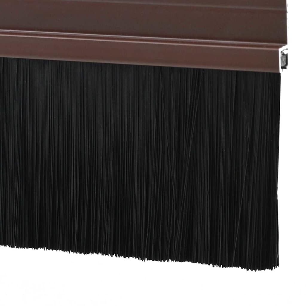 Samoljepljivi pečati za vrata 12 pcs Smeđa 100 cm