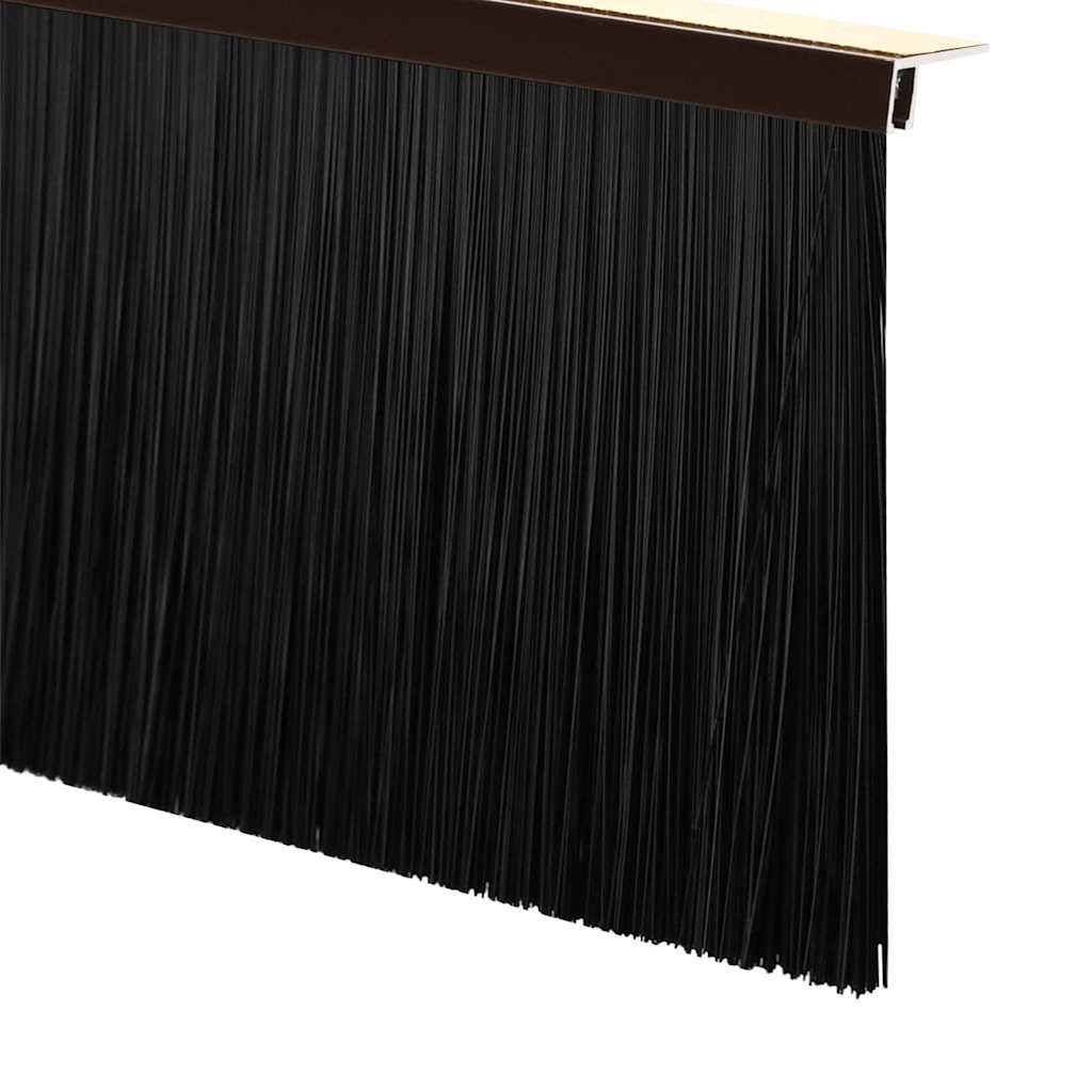 Samoljepljivi pečati za vrata 6 pcs Smeđa 100 cm