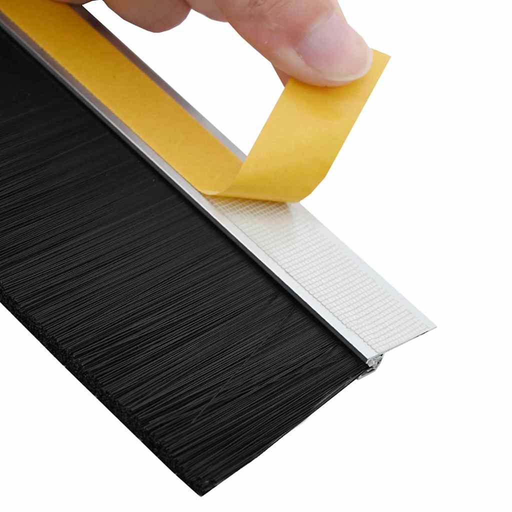 Samoljepljivi pečati za vrata 6 pcs Srebrno 100 cm