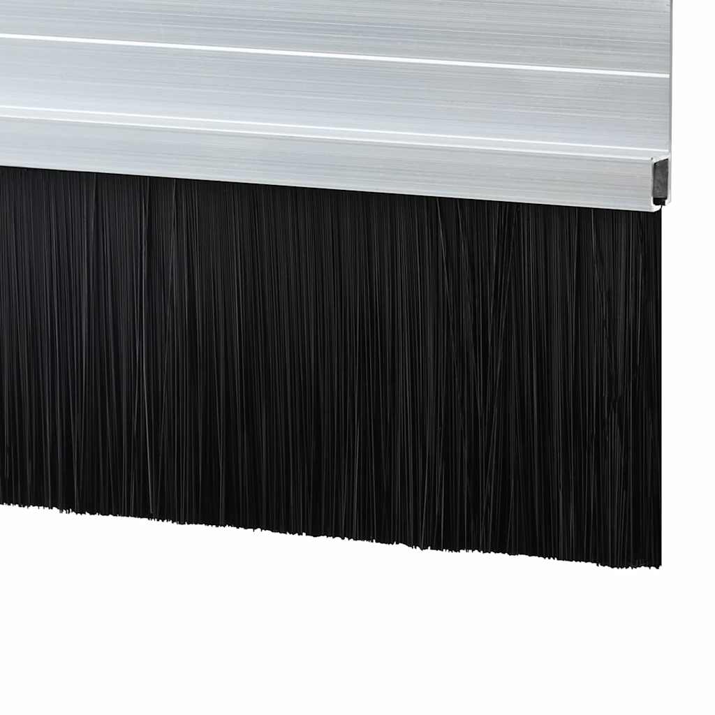 Samoljepljivi pečati za vrata 12 pcs Srebrno 100 cm
