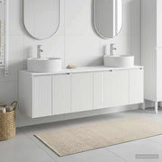 Set ormarića za kupaonicu 3 kom. Bijela 49,5 x 44,5 x 65 cm