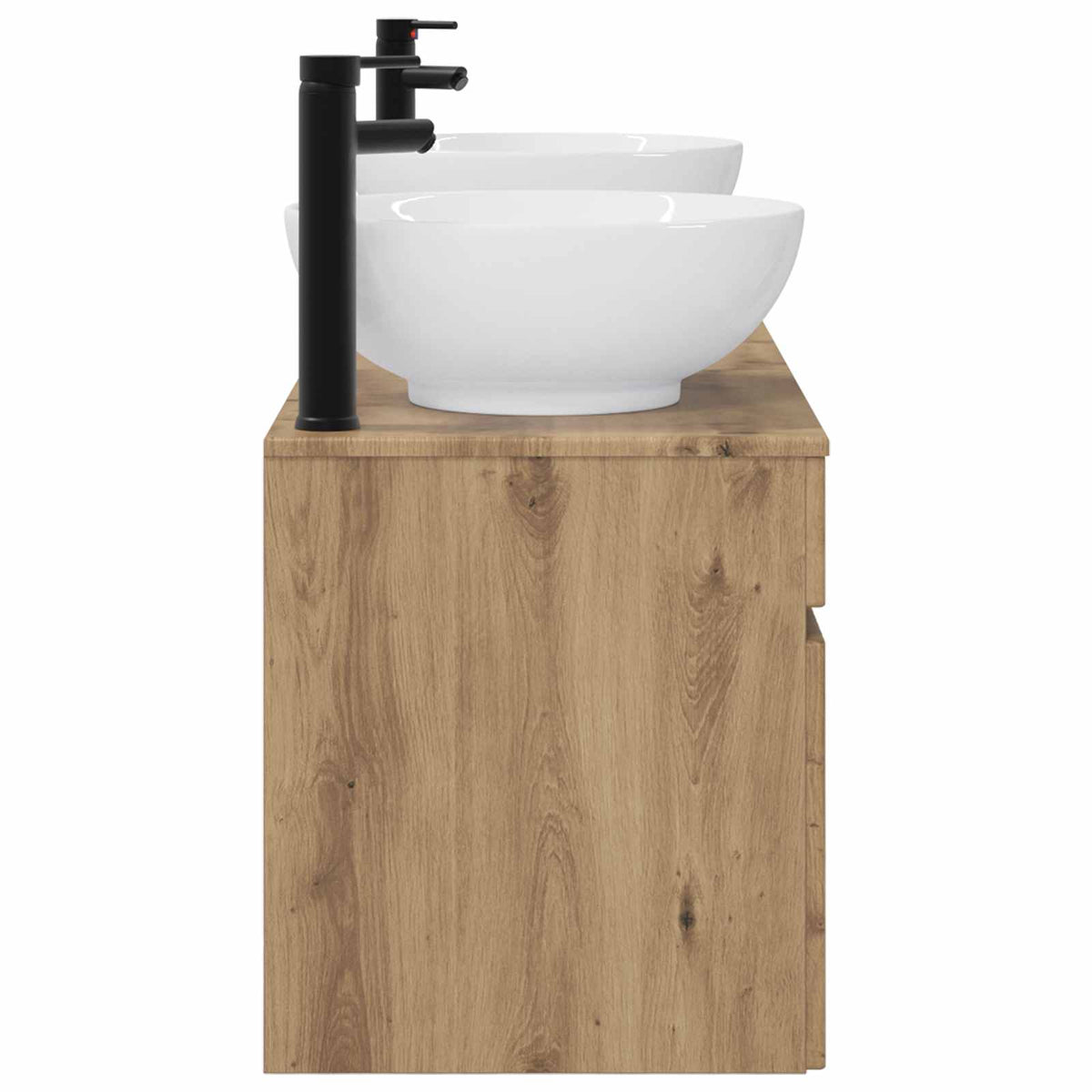Set ormarića za kupaonicu 3 kom. Hrast artisan Smeđa 49 x 44,5 x 66,5 cm