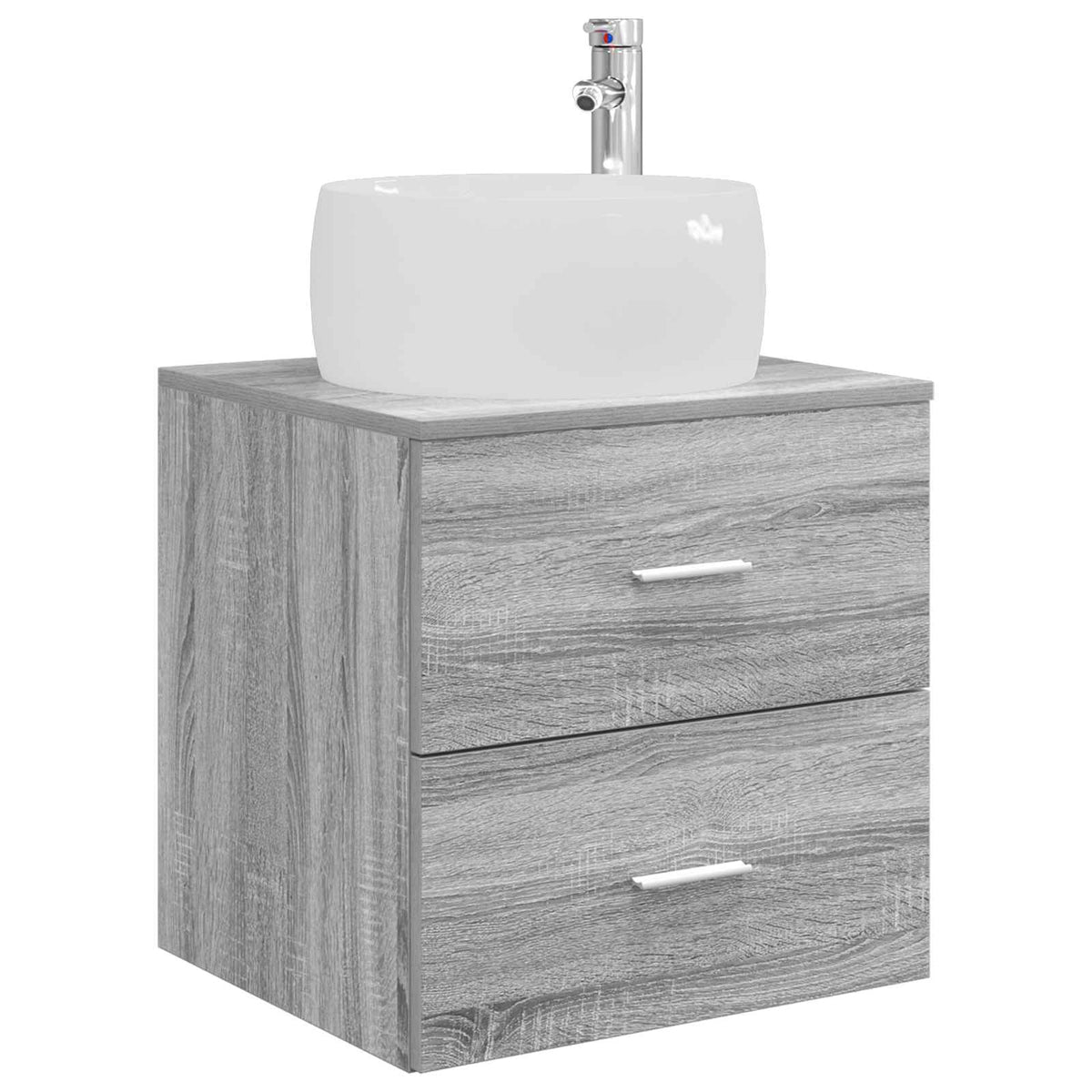Set namještaja za kupaonicu 3 kom. Siva Sonoma 49.5 x 44.5 x 66 cm