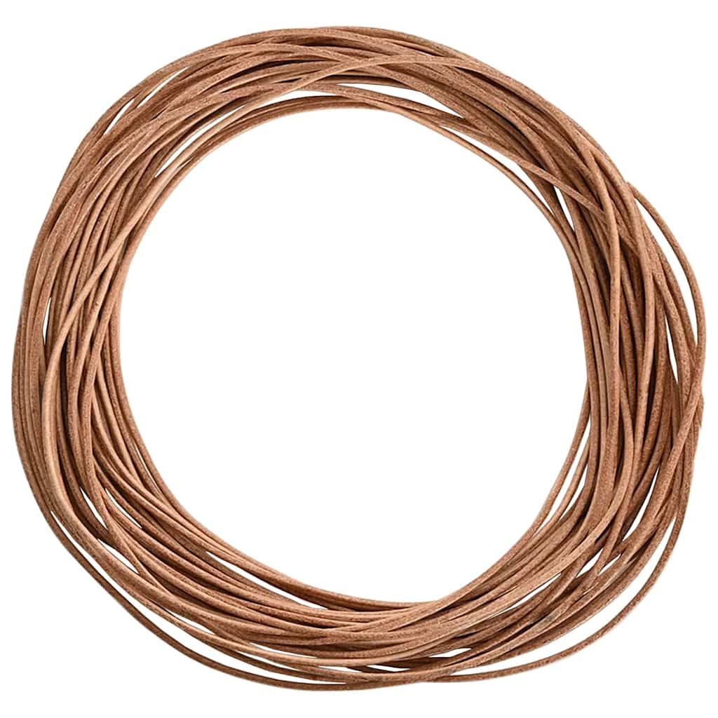 Kožni konop Smeđa Ø1 mm x 10 m Koža