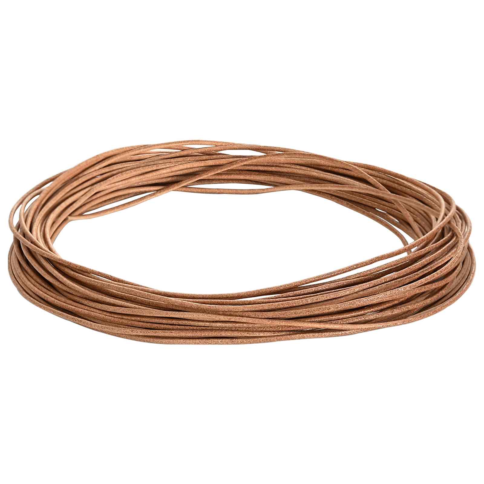 Kožni konop Smeđa Ø1,5 mm x 10 m Koža