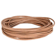 Kožni konop Smeđa Ø3 mm x 10 m Koža