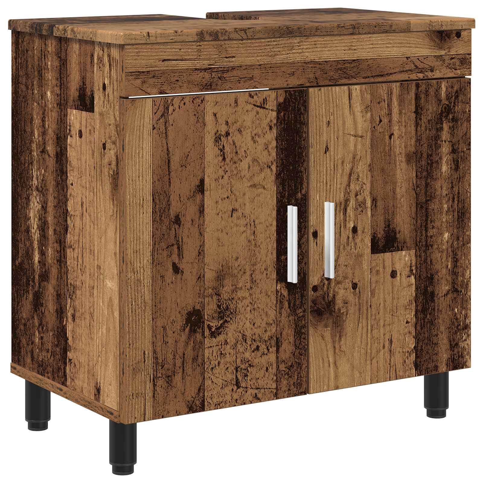 Toaletna jedinica Staro drvo 60 x 35 x 60 cm Konstruirano drvo