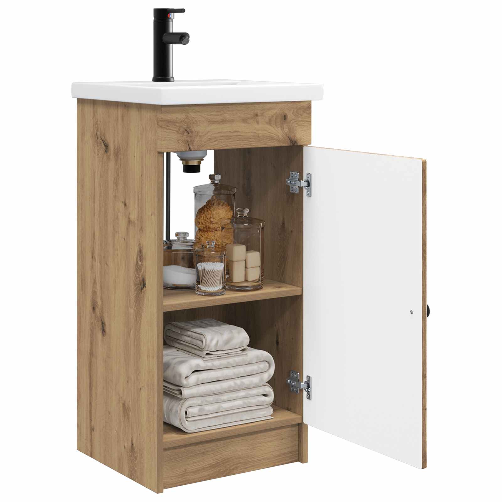 Kupaonski umivaonik s sudoperom Hrast artisan 42 x 40 x 84,5 cm