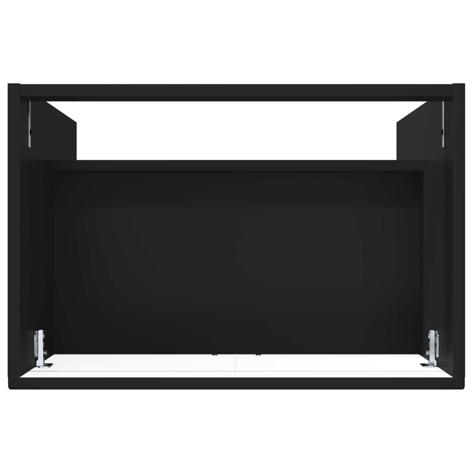 Ormarić ispod umivaonika Crna 78,5 x 37,5 x 81 cm