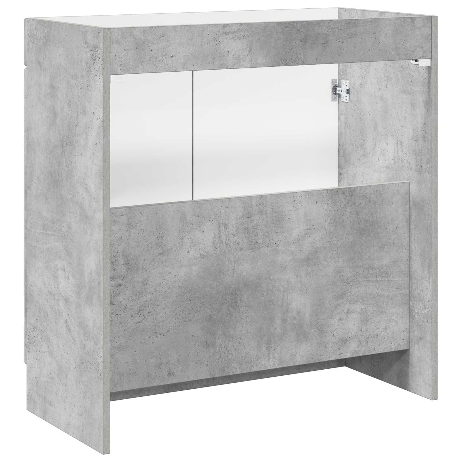 Ormarić ispod umivaonika Betonska siva 78,5 x 37,5 x 81 cm